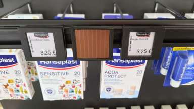 Solarbetriebene digitale Preisschilder