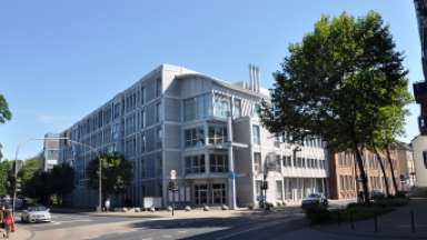Blick auf die Geschäftsstelle vom Mittelstand-Digital Zentrum Rheinland