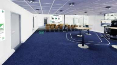 Veranstaltungsraum des virtuellen FZI House of Living Labs