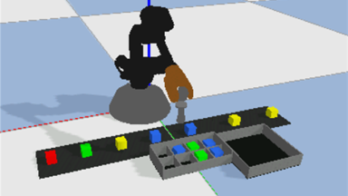 Simulation mit Bullet-Engine 