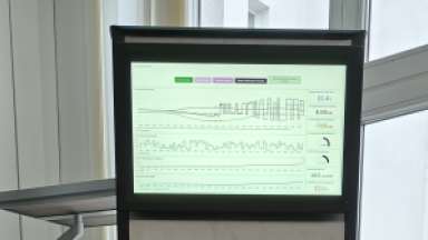 Display mit Datenanzeige