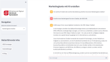 Marketing Texte mit KI erstellen