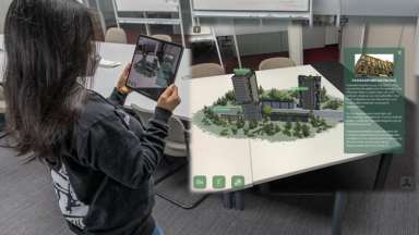 AR-App in der Anwendung