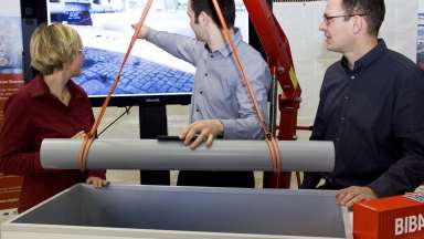 Mit (Smartphone-)Sensorik den Weg der Digitalisierung bestreiten | Bild: Tine Casper / BIBA