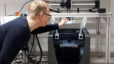 Demonstrator Qualitätsüberwachung im 3D-Druck