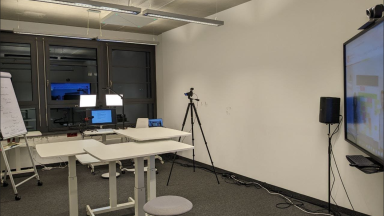 Aufbau des Berlin Hybrid Work Lab