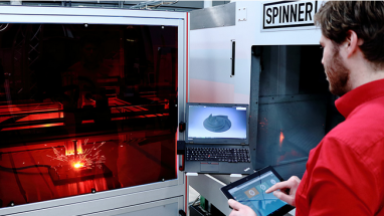 Blockchain-Einsatz am Welding Cube