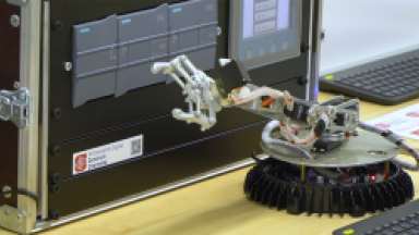 Live-Hacking einer Steuerung | © TU Chemnitz