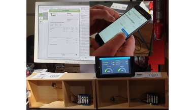 Vernetze zu Kunden mit Web Shop & E.Belegen und im Unternehmen mit IoT-Sensoren