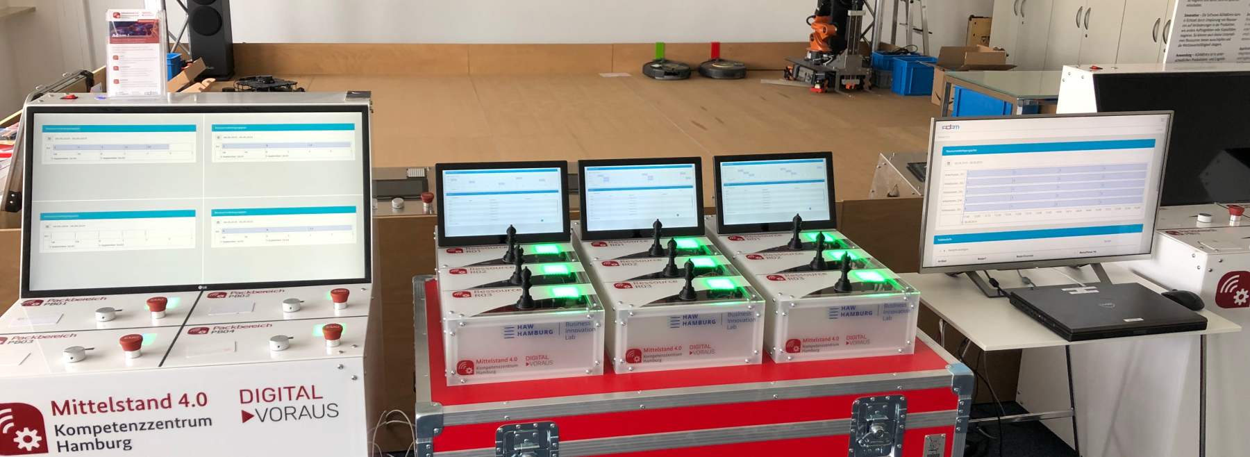 Demonstrator Adaptives Auftragsmanagement in Supply Chains