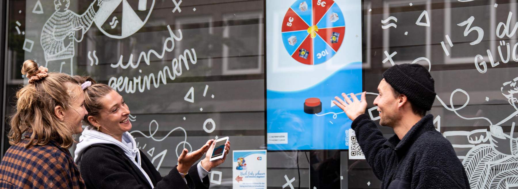 Digitales Spielerlebnis am Beispiel Glücksrad