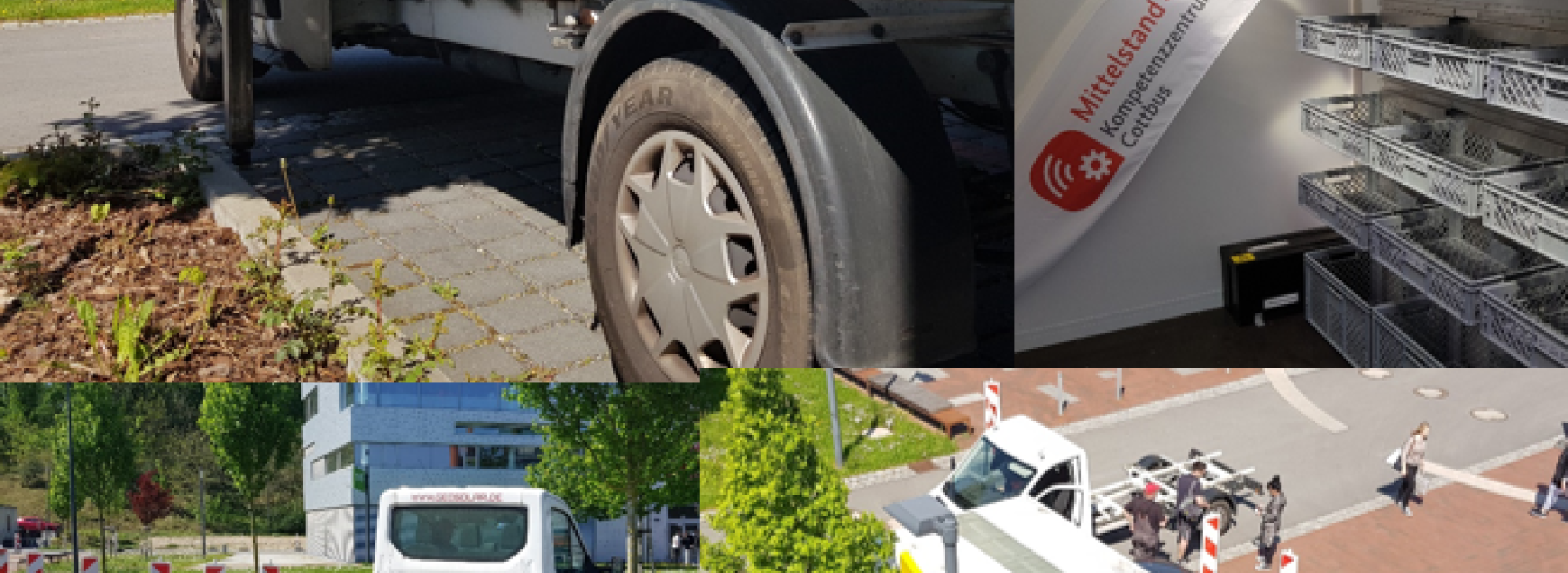 Abstellen des Wechselkoffers - Kleine Einblicke