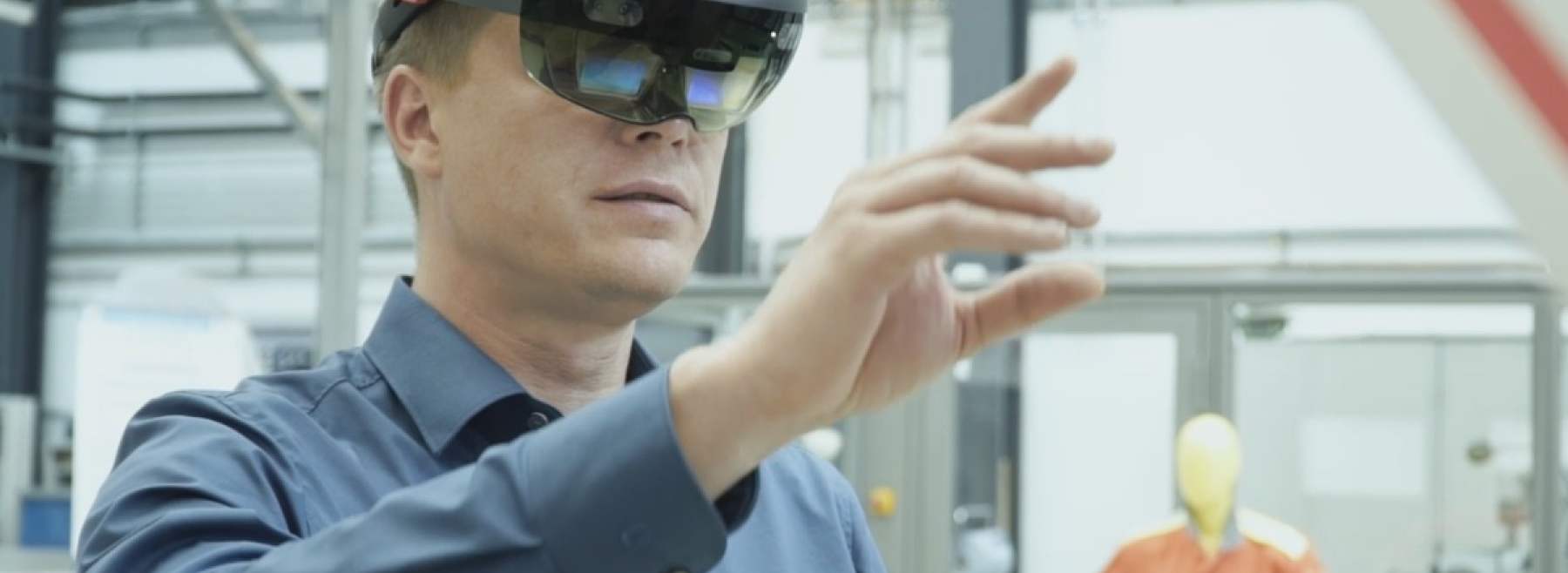 Interaktion mit der Hololens