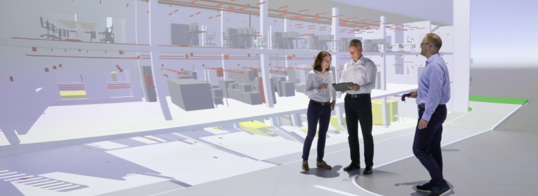Gebäudeplanung im Elbedome_Fraunhofer IFF-Victoria Kühne