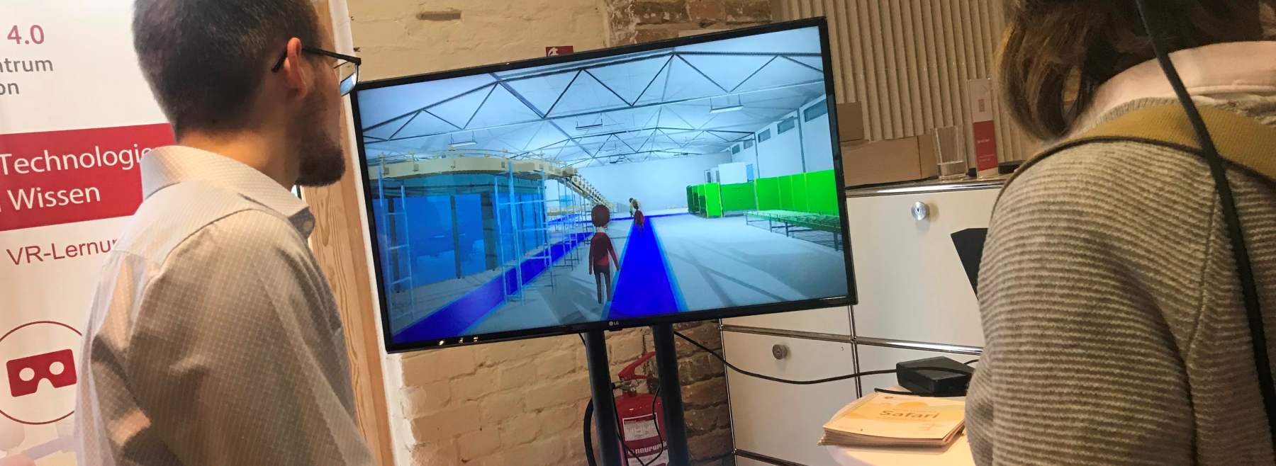 Präsentation Integrierte eLearning-Umgebung mit VR für Anlagenplanung und -bau