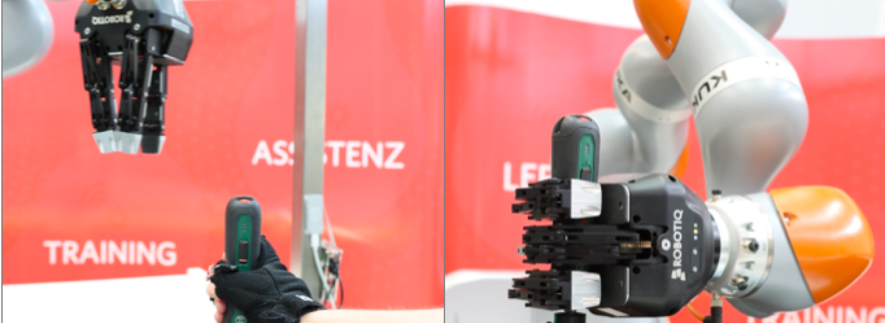 Anlernen und Nachahmen eines kollaborativen Roboter bei einer Montage
