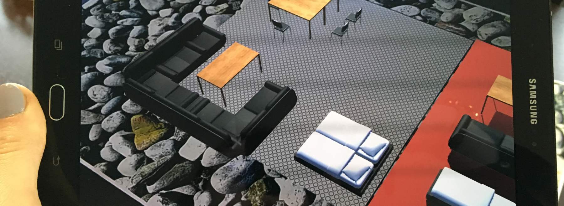 digitale Produktplanung mit AR-Tablet