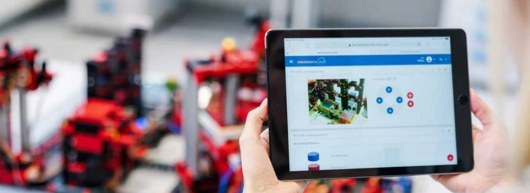 Tablet und Fischertechnik