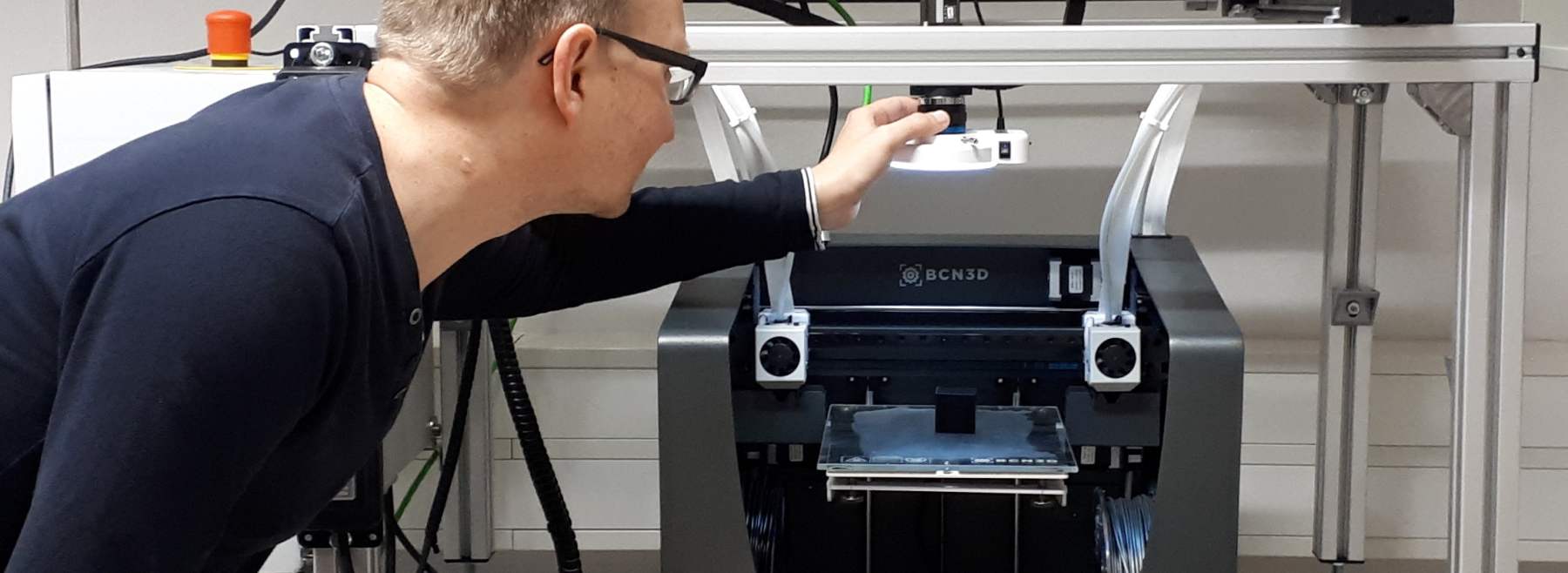 Demonstrator Qualitätsüberwachung im 3D-Druck