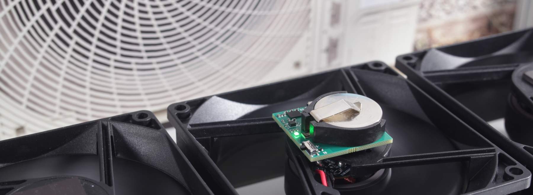 KI-basierter Sensor zur Lüfterüberwachung