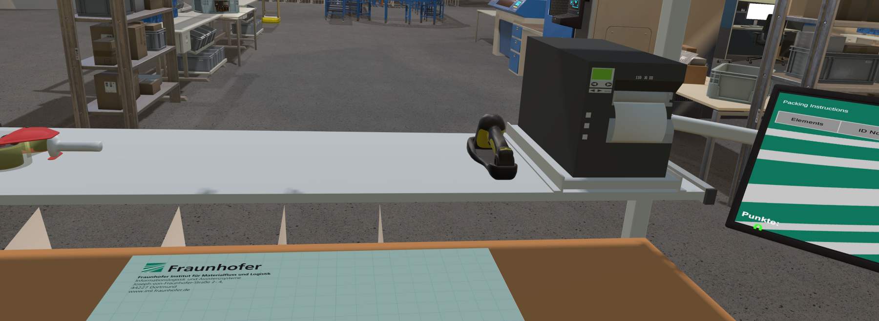 Der Arbeitsplatz in der virtuellen Realität