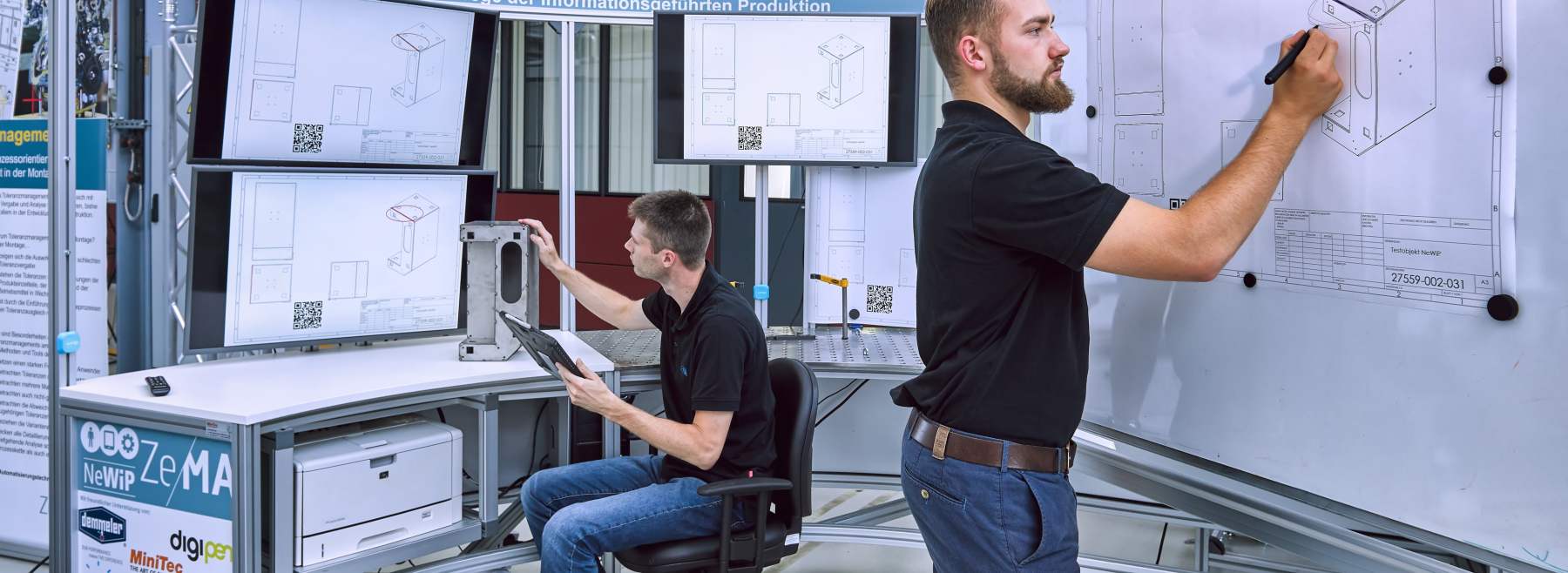 Abteilungsübergreifende Zusammenarbeit am Bauteil