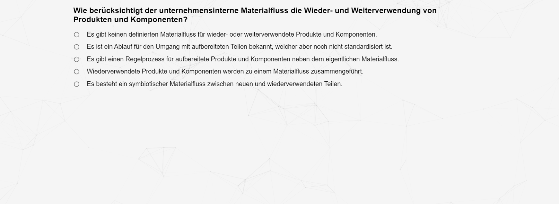 KW Check Fragen