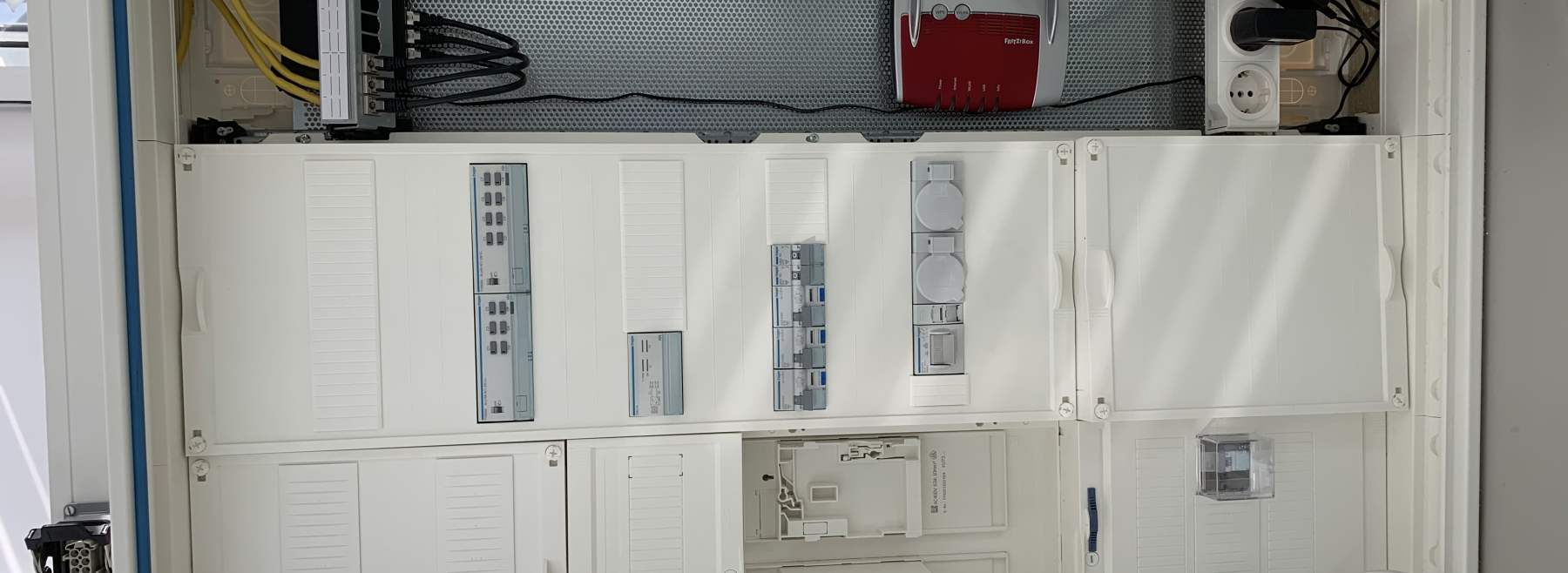 Reallabor Ansicht Schaltschrank