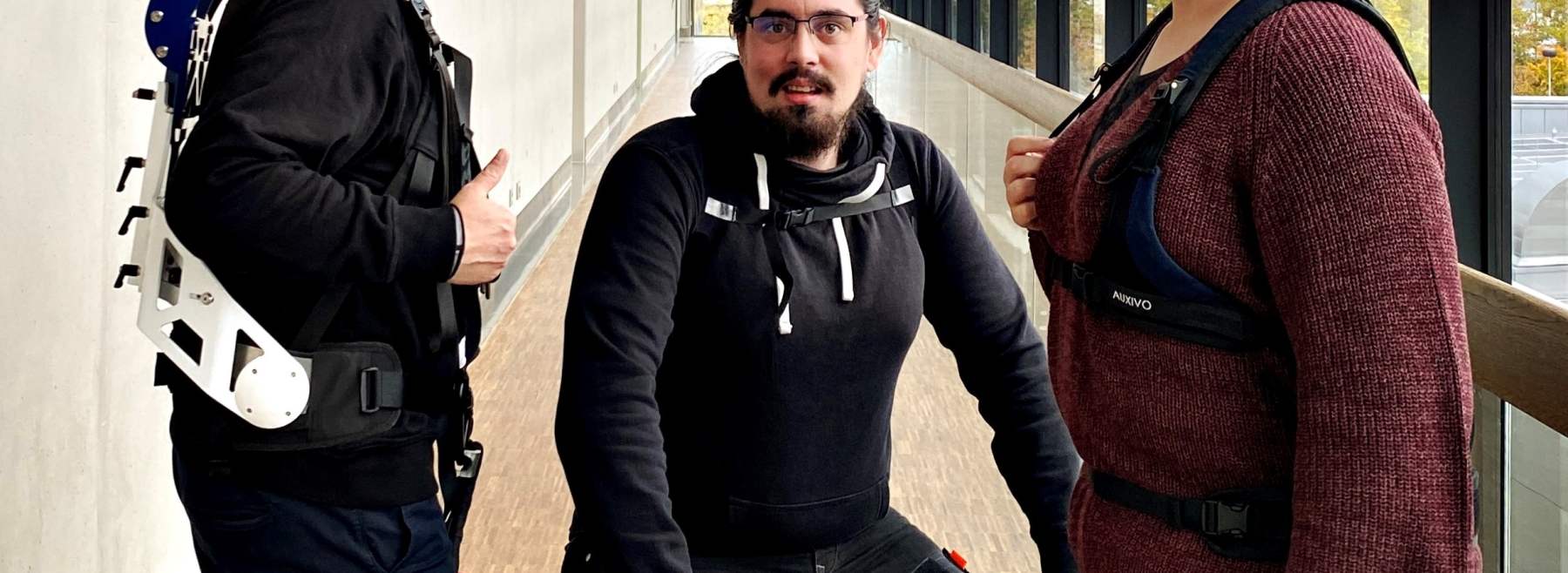 So tragen sich die Exoskelette 
